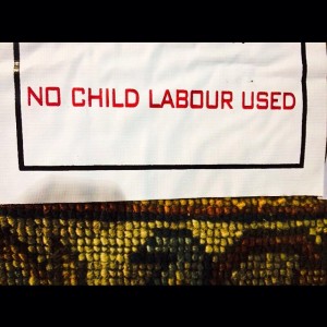 Ethical rugs don't use child labor