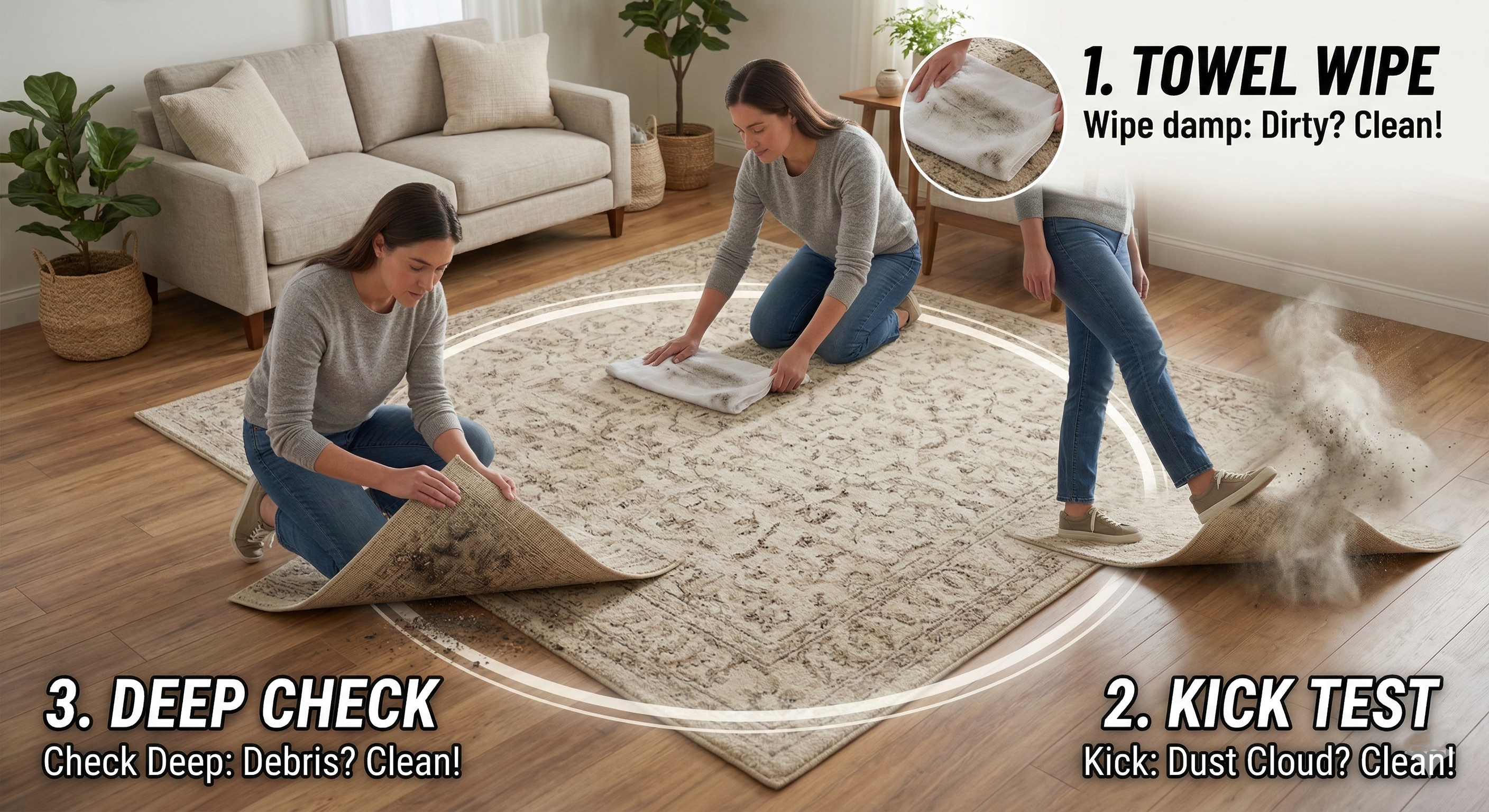 The Dirty Persian Rug Test