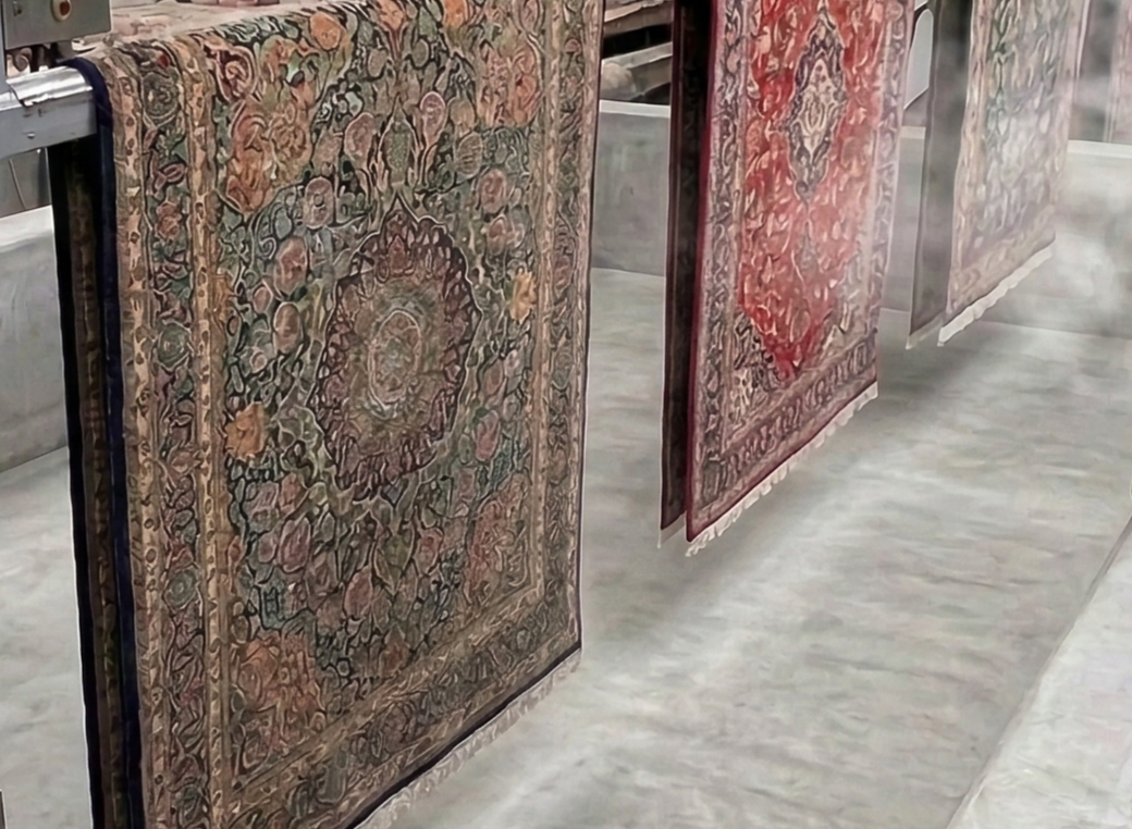 One of the most important things in caring for a rug is keeping it clean.