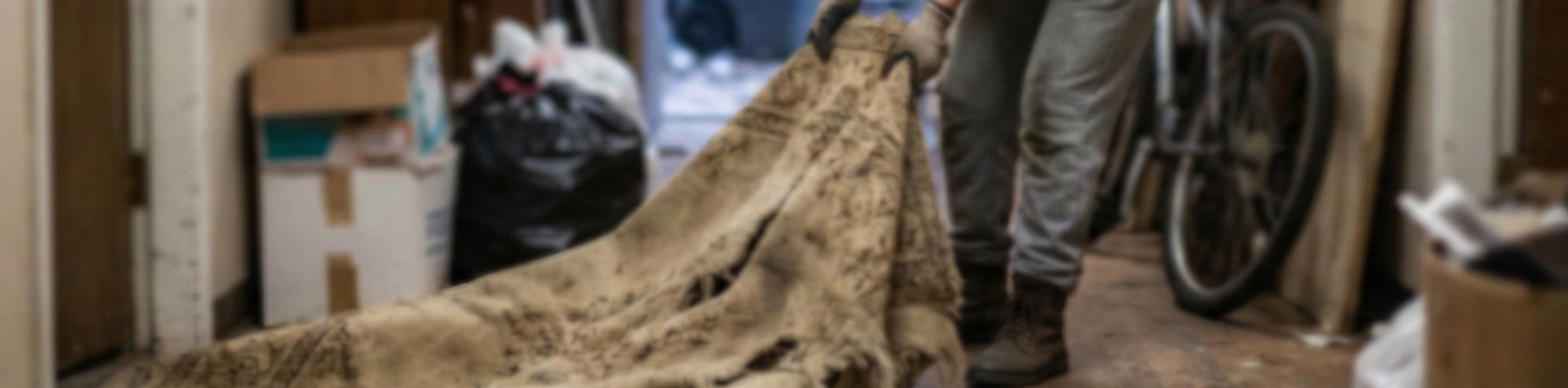 Don't throw away that old Rug. Bring it in for Rug Restoration