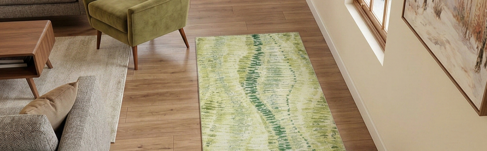 Bamboo Silk In Modern Rugs