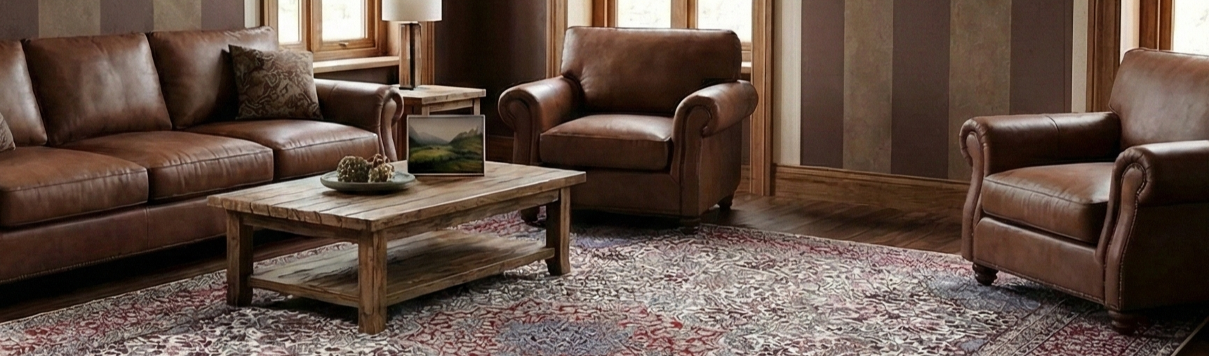 White Wash Kerman Rugs