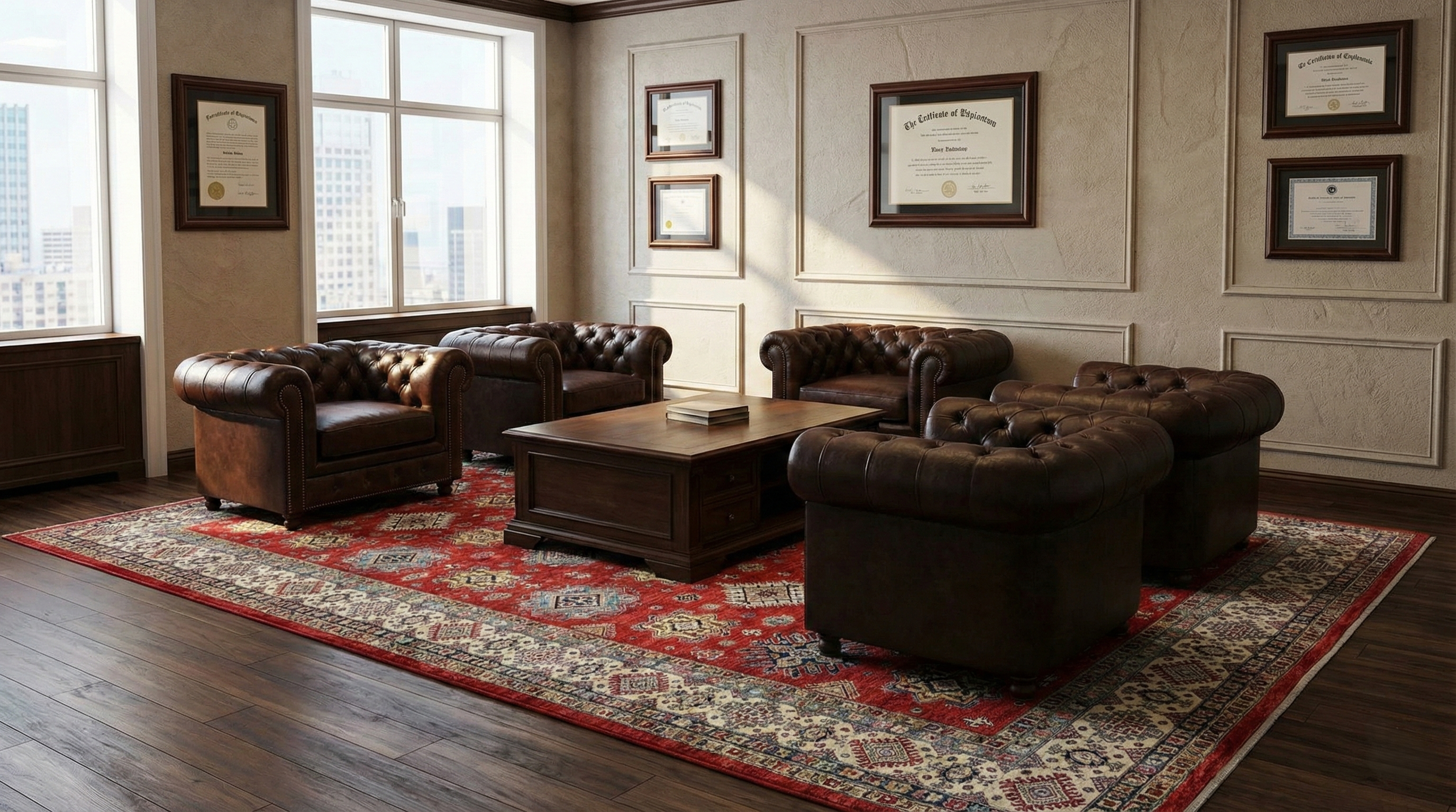 Rich Red, Densely Woven Extra Soft Wool, Hand Knotted Afghan Super Kazak with Tribal Medallions, Natural Dyes, Oversized Oriental Rug