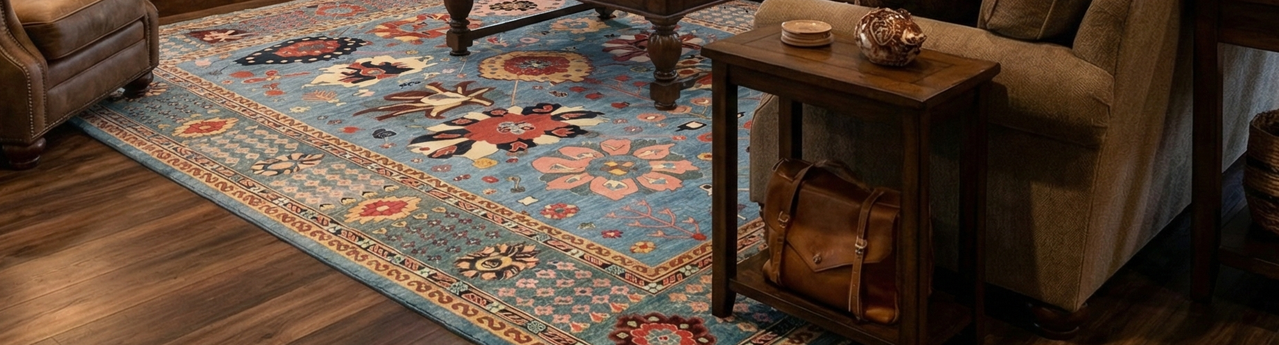 What are Peshawar Hand-Woven rugs?